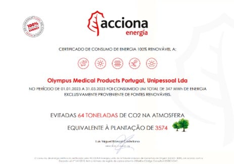 Olympus Medical Products Portugal, Unipessoal LDA (Portugal)