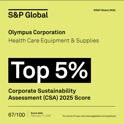 Top 5% logo in S&P Global's The Sustainability Yearbook 2026
