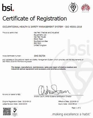 Transition to ISO 45001