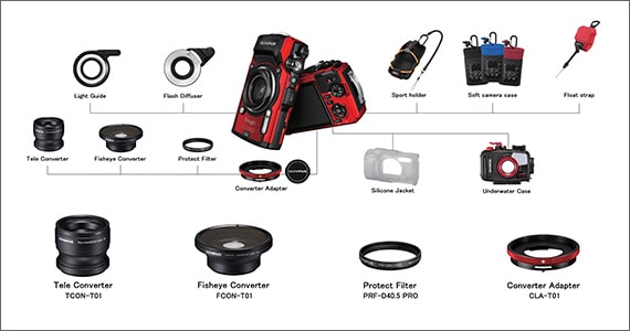 Olympus Tough TG-5, Compact Digital Camera Equipped the Field Sensor System: 2017: News: Olympus