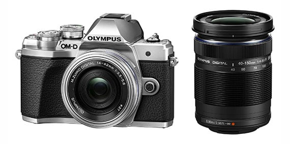 Olympus OM-D E-M10 IV Camera & 14-42mm EZ Lens Kit with