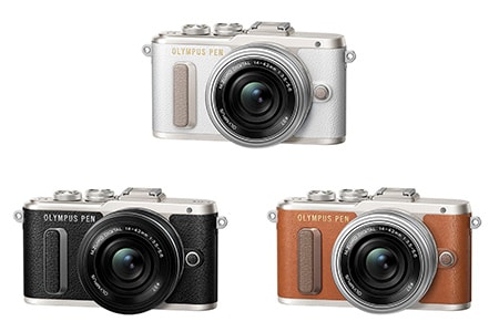 OLYMPUS PEN E-PL8, compact system camera with a sophisticated PEN