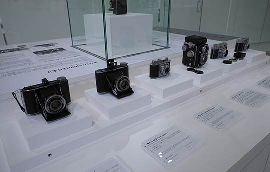 Olympus cameras in the early days